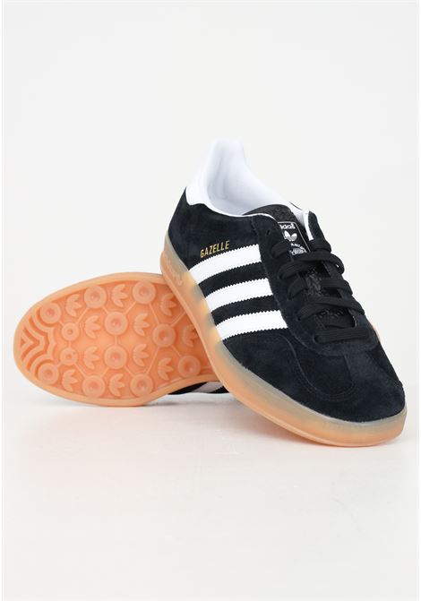 Sneakers Gazelle Indoor nere per uomo e donna ADIDAS ORIGINALS | JI2060.